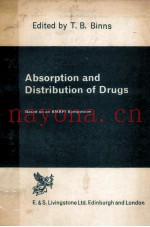 ABSORPTION AND DISTRIBUTION OF DRUGS