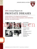2014 ANNUAL REPORT ON PROSTATE DISEASES