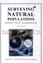 SURVEYING:NATURAL POPULATIONS