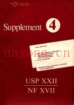 SUPPLEMENT 4 USP 22 NF 17