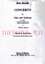 CONCERTO FOR VIOLA AND ORCHESTRA