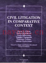 CIVIL LITIGATION IN COMPARATIVE CONTEXT