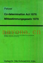 CO-DETERMINATION ACT  2ND EDITION