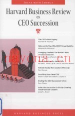 Harvard Business Review on CEO Succession