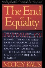 THE END OF EQUALITY