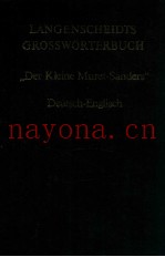 langenscheidts grossworterbuch