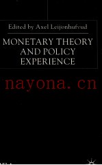 MONETARY THEORY AND POLICY EXPERIENCE