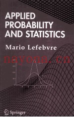 Applied Probability and Statistics With 58 Illustrations
