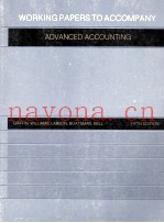 WORKING PAPERS TO ACCOMPANY ADVANCED ACCOUNTING