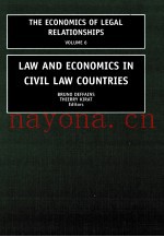 THE ECONOMICS OF LEGAL RELATIONSHIPS VOLUME 6 LAW AND ECONOMICS IN CIVIL LAW COUNTRIES