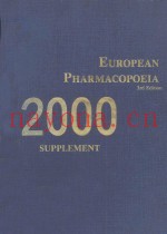 EUROPEAN PHARMACOPOEIA THIRD EDITION SUPPLEMENT 2000