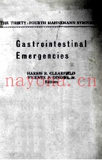 GASTROINTESTINAL EMERGENCIES  THE THIRTY-FOURTH HAHNEMANN SYMPOSIUM