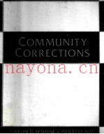 COMMUNITY CORRECTIONS