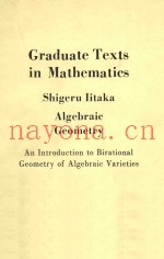 ALGEBRAIC GEOMETRY AN INTRODUCTION TO BIRATIONAL GEOMETRY OF ALGEBRAIC VARIETIES