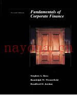 FUNDAMENTALS OF CORPORATE FINANCE  SECOND EDITION