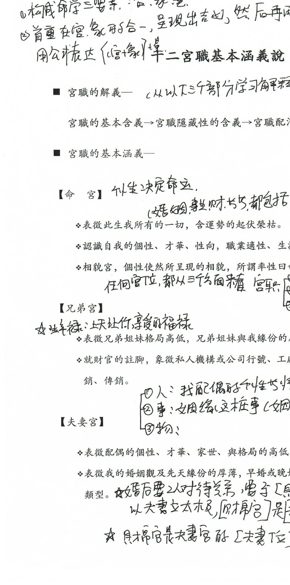 三问先生紫微斗数合集
