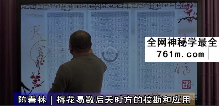 陈春林 梅花心易直播课程 14集