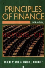 PRINCIPLES OF FINANCE THIRD EDITION
