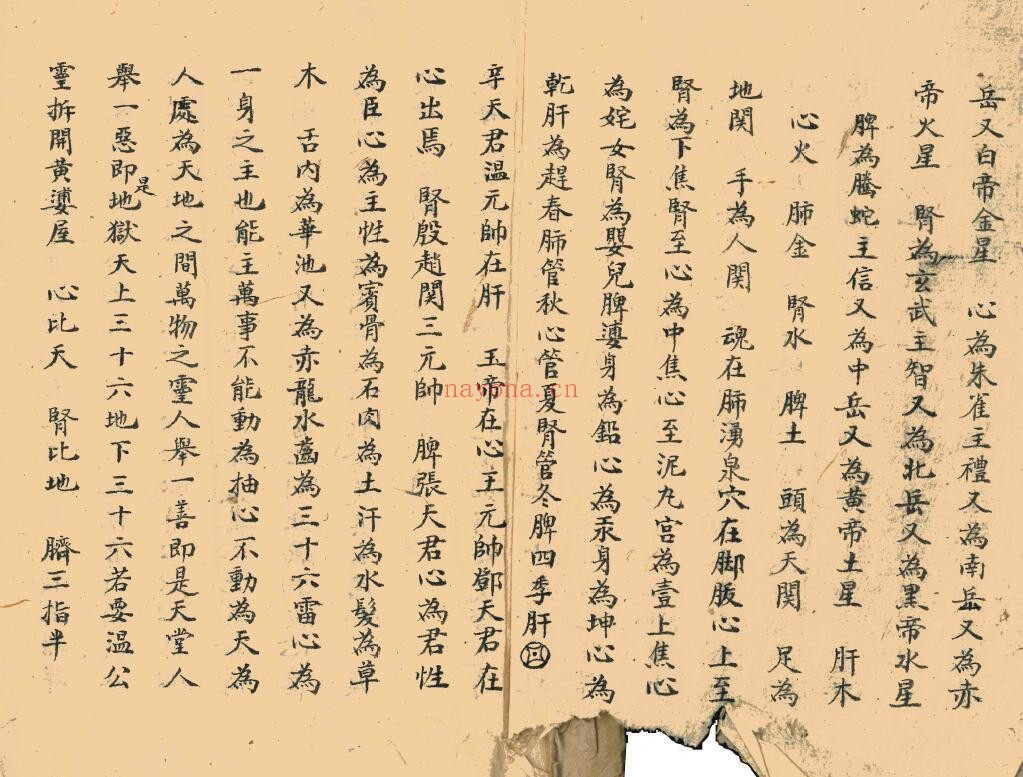 《论身中造化如天地之机》65页双页版 国学古籍 第2张