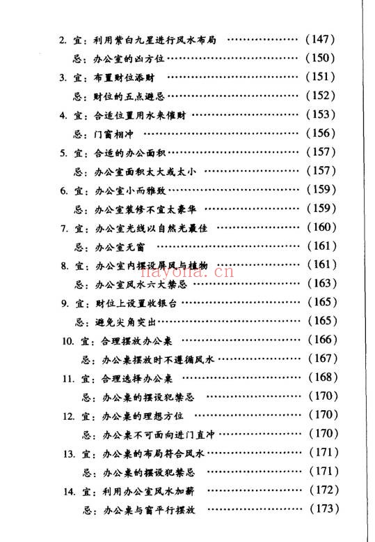 巨天中商务风水宜忌308页PDF 商务风水