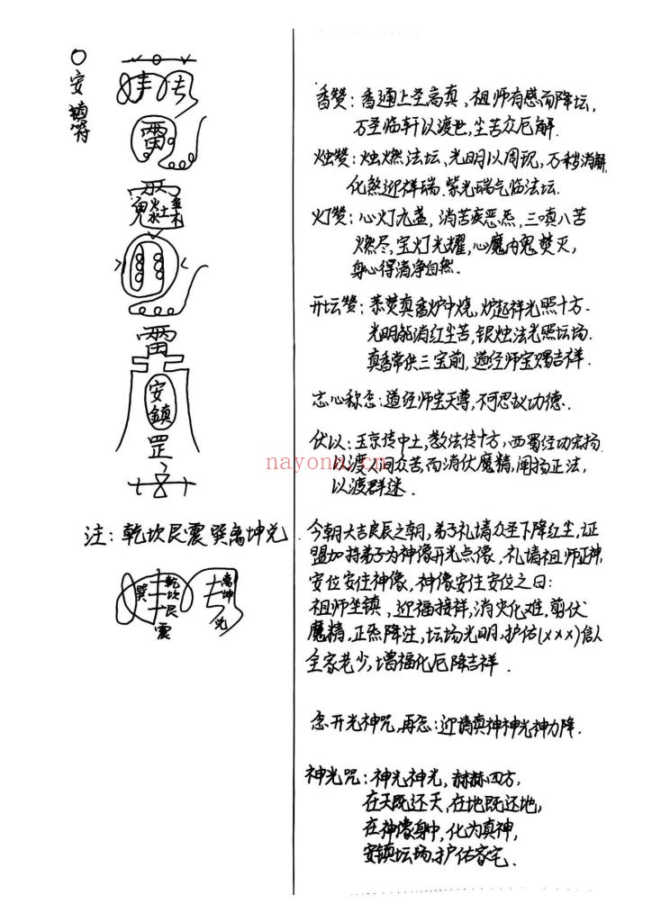 《玉京雷坛法本》9