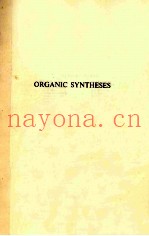 ORGANIC SYNTHESES VOLUME 53 1973