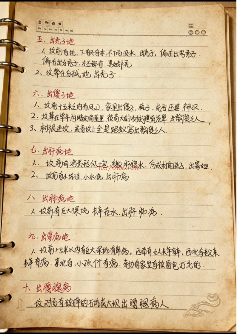 阴阳宅秘本