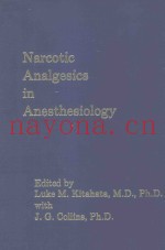 NARCOTIC ANALGESICS IN ANESTHESIOLOGY
