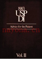 1983 USPDI ADVICE FOR THE PATIENT  VOLUME II