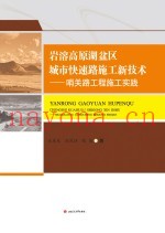 岩溶高原湖盆区城市快速路施工新技术  哨关路工程施工实践