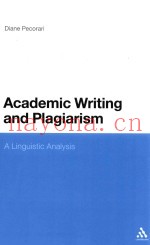 ACADEMIC WRETING AND PLAGIARISM A LINGUISTIC ANALYSIS