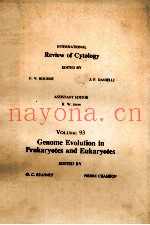 GENOME EVOLUTION IN PROKARYOTES AND EUKARYOTES VOLUME 93