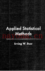 APPLIED STATISTICAL METHODS