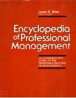 ENCYCLOPEDIA OF PROFESSIONAL MANAGEMENT