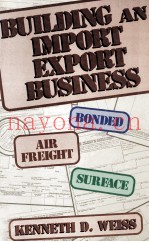 BUILDING AN IMPORT/EXPORT BUSINESS