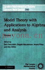 MODEL THEORY WITH APPLICATIONS TO ALGEBRA AND ANALYSIS VOLUME 2