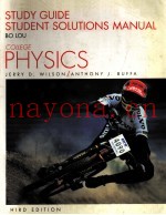 STUDY GUIDE STUDENT SOLUTIONS MANUAL BO LOU COLLEGE PHYSICS THIRD EDITION