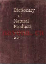 DICTIONARY OF NATURAL PRODUCTS VOLUME TWO D-F