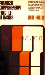 ADVANCED COMPREHENSION PRACTICE IN ENGLISH