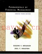 FUNDAMENTALS OF FINANCIAL MANAGEMENT CONCISE THIRD EDITION