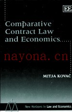 COMPARATIVE CONTRACT LAW AND ECONOMICS