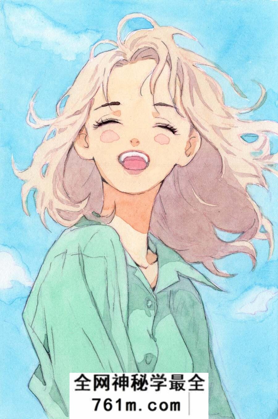 手绘卡 佛系出