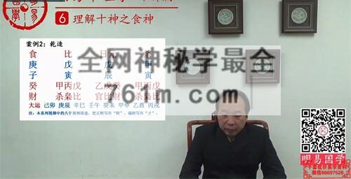 A2462徐丙昕四柱八字十神篇视频15集