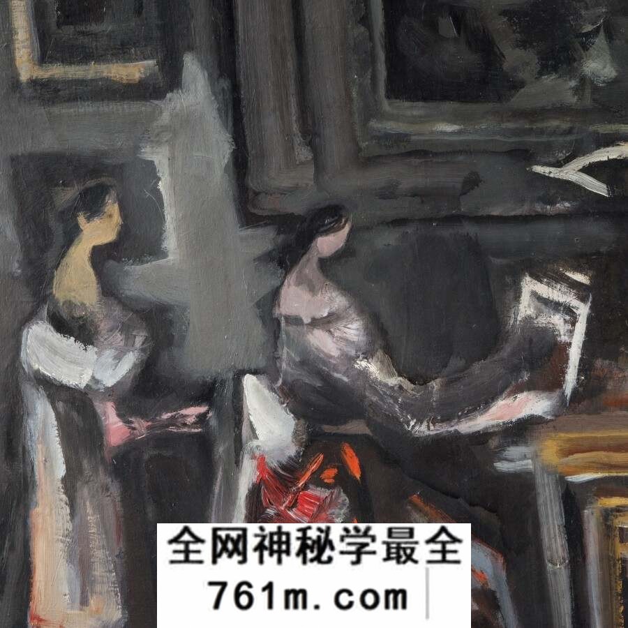 波兰艺术家 阿尔弗雷德·阿伯丹 Alfred Aberdam 半抽象人物油画 百度网盘下载