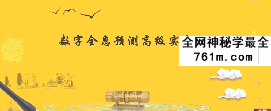刘易铭 数字全息八字化命理高级实战课程50集