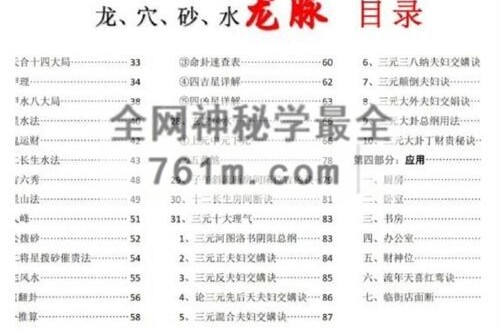 G1773王进武中观国学杨公风水培训PDF电子书105页