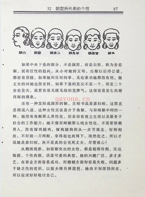 仙鹤真人女性命相揭秘193页PDF 女性命相