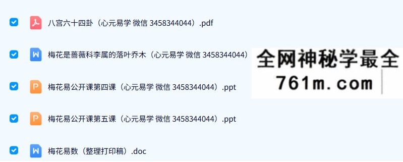 无为2016年梅花易数 无为学院张瑞鹏 梅花易数视频教程读象法外应20集+文档