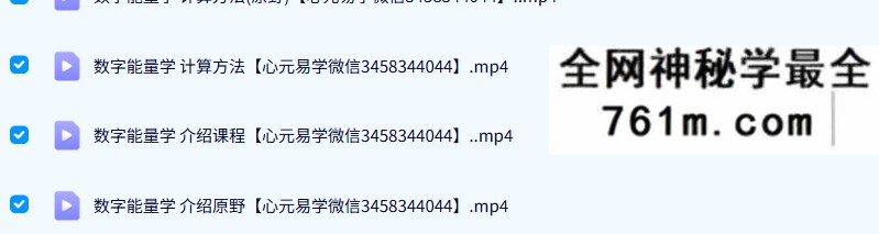 原野《数字能量》合集