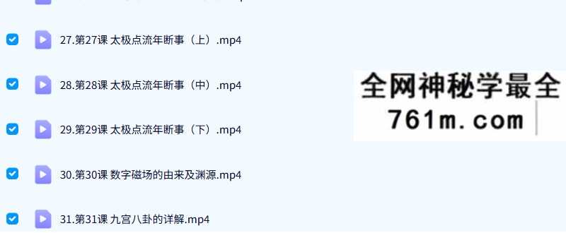 左林《辛丑年数字磁场 · 网络课》视频 48集